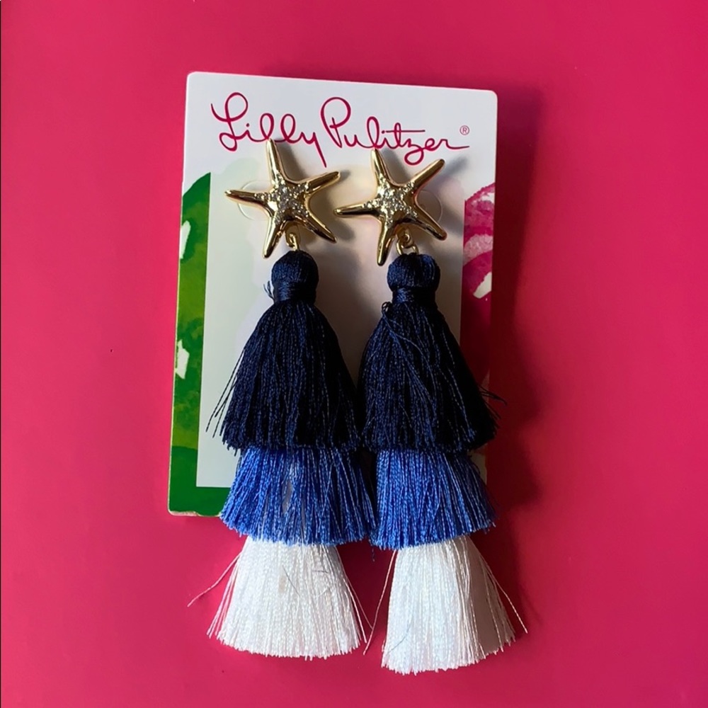 NWT Lilly Pulitzer Nautical Earrings
